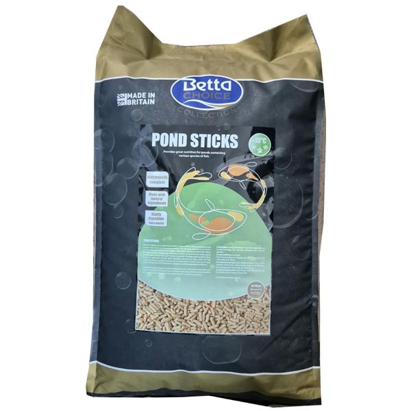 Betta Pond Complete Floating Sticks 10kg 1 Betta Pond Complete Floating Sticks 10kg