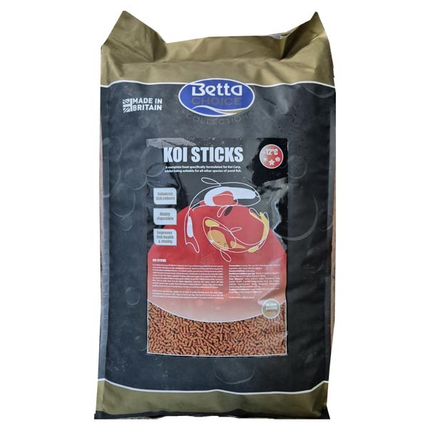 Betta Pond Koi Floating Sticks 10kg 1 Betta Pond Koi Floating Sticks 10kg