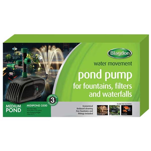 Blagdon Midipond 3500 Pump 1 Blagdon Midipond 3500 Pump