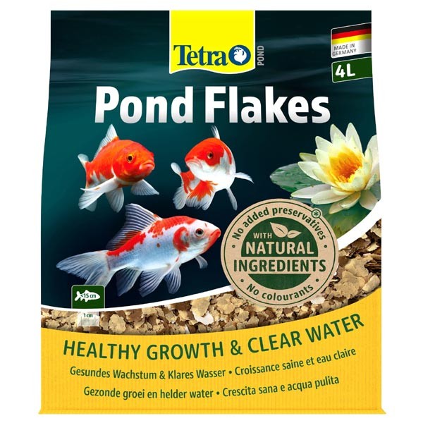 Tetra Pond Flake Food 4 Litres / 800g 1 Tetra Pond Flake Food 4 Litres / 800g