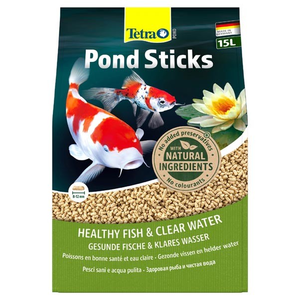 Tetra Pond Food Sticks 15 Litres / 1680g 1 Tetra Pond Food Sticks 15 Litres / 1680g