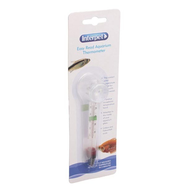 Interpet Easy Read Thermometer with Sucker 1 Interpet Easy Read Thermometer with Sucker