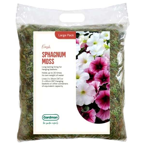 Gardman Fresh Sphagnum Moss Large Pack 1 Gardman Fresh Sphagnum Moss Large Pack