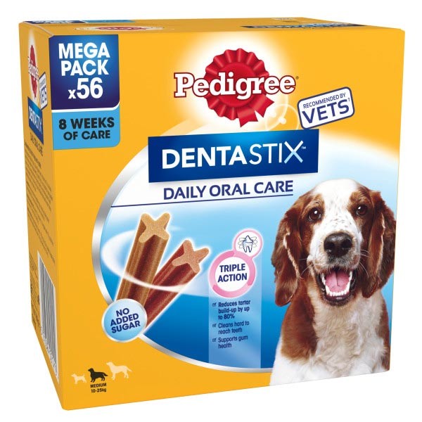 Pedigree Dentastix Daily Adult Medium 56 Pack Dog Treat 1 Pedigree Dentastix Daily Adult Medium 56 Pack Dog Treat