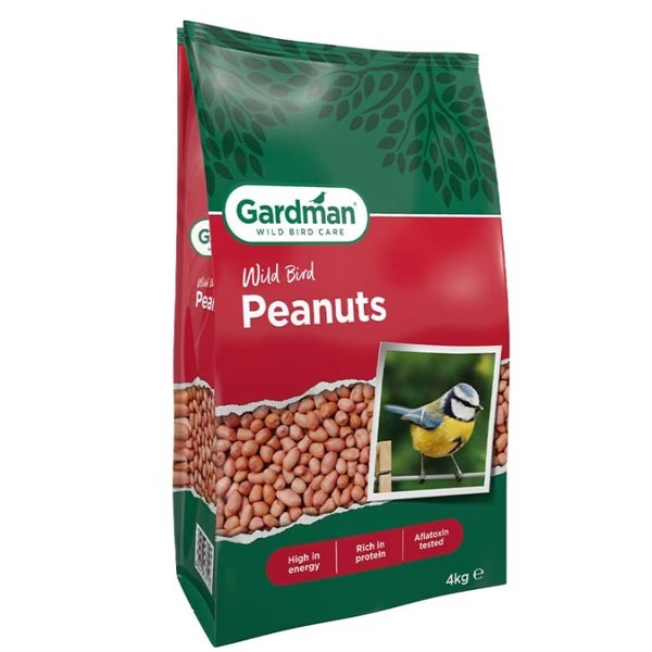 Gardman Wild Bird Care Peanuts 4kg 1 Gardman Wild Bird Care Peanuts 4kg
