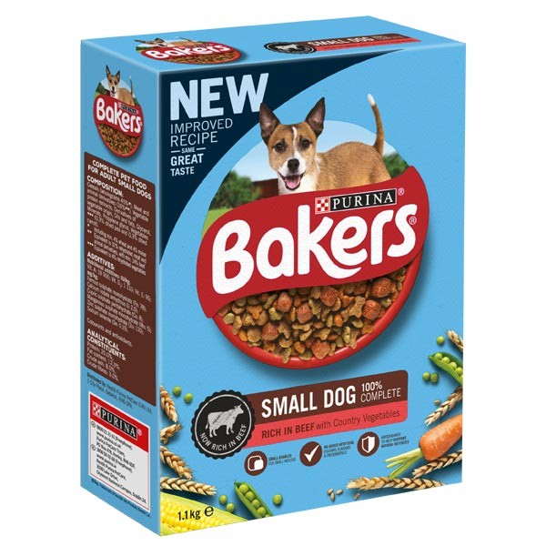 Bakers Beef with Vegetables Small 1.1kg Dry Dog Food 1 Bakers Beef with Vegetables Small 1.1kg Dry Dog Food
