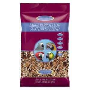 Johnston & Jeff Low Sunflower Diet For Large Parrots 2kg