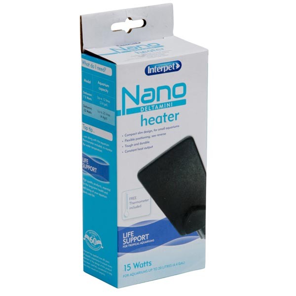 Interpet Nano Delta Heater Mini 15w 1 Interpet Nano Delta Heater Mini 15w