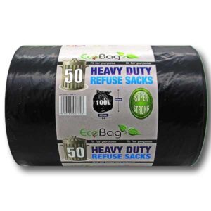 Eco 50 Heavy Duty Refuse Sacks 100L