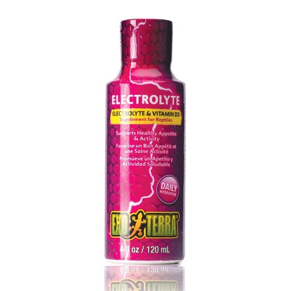 Exo Terra Electrolyte & Vitamin D3 Supplement 120ml 1 Exo Terra Electrolyte & Vitamin D3 Supplement 120ml