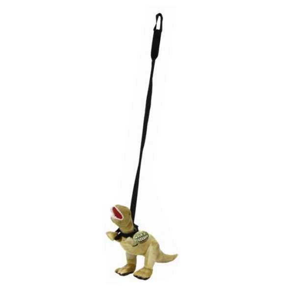 Plush Dinosaur On Stiff Lead