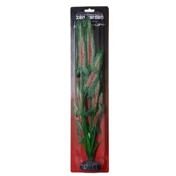 Hugo Kamishi Saggitaria Green/Red Silk 50cm 1 Hugo Kamishi Saggitaria Green/Red Silk 50cm