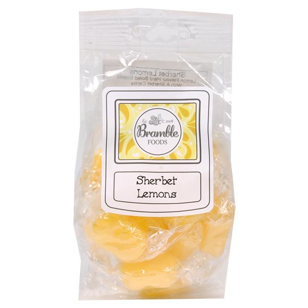 Bramble Foods Sherbert Lemons Confectionery Bag 1 Bramble Foods Sherbert Lemons Confectionery Bag