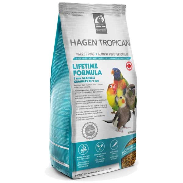 Hari Tropican Lifetime Cockatiel 2mm Formula 820g 1 Hari Tropican Lifetime Cockatiel 2mm Formula 820g