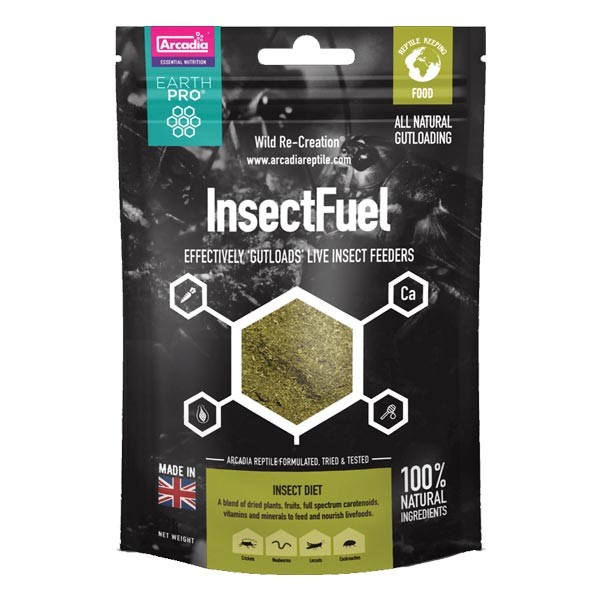 Arcadia EarthPro InsectFuel "Gutload" 250g 1 Arcadia EarthPro InsectFuel "Gutload" 250g