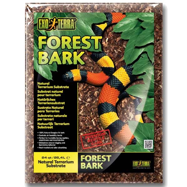 Exo Terra Forest Bark 26.4 Litres 1 Exo Terra Forest Bark 26.4 Litres