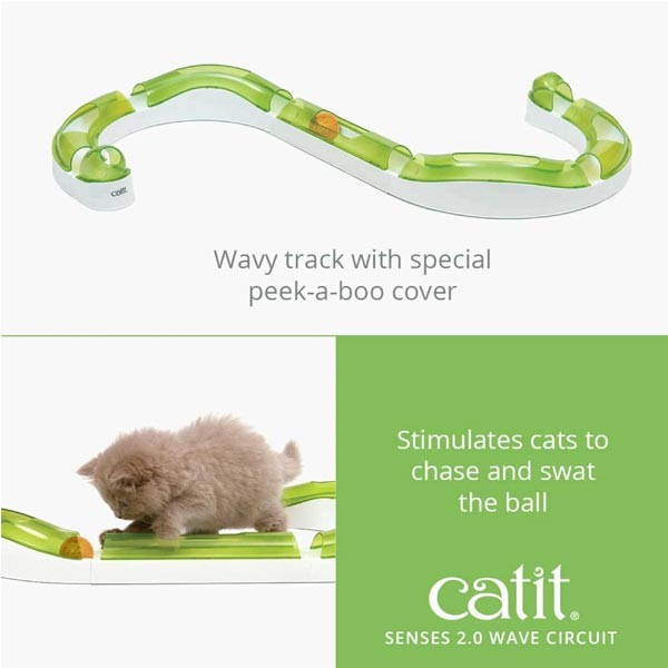 Catit Senses 2.0 Wave Circuit Cat Toy 2 Catit Senses 2.0 Wave Circuit Cat Toy - Image 2