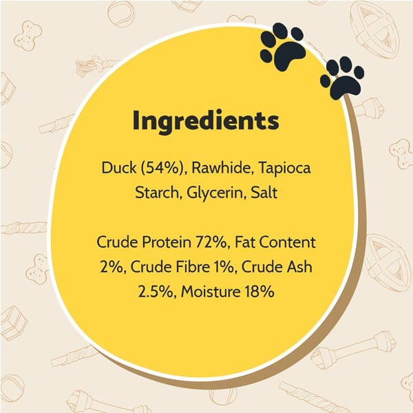 Good Boy Duck Twists 320g Dog Treat 4 Good Boy Duck Twists 320g Dog Treat - Image 4