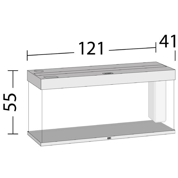 Juwel Rio 240 Black LED Aquarium 2 Juwel Rio 240 Black LED Aquarium - Image 2