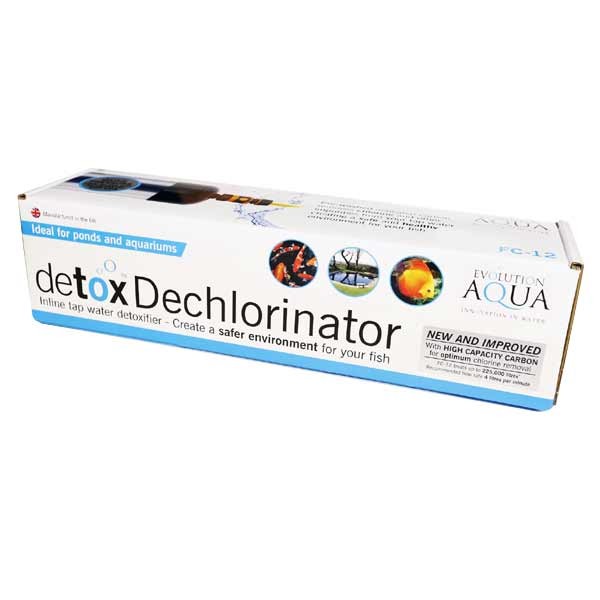 Evolution Aqua Dechlorinator Inline Tap Water Detoxifier 12" Single 1 Evolution Aqua Dechlorinator Inline Tap Water Detoxifier 12" Single