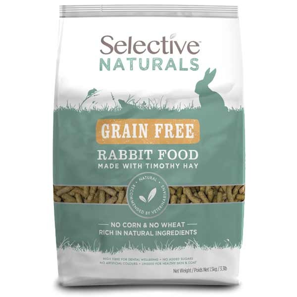 Supreme Selective Naturals Grain Free Rabbit Food 1.5kg 1 Supreme Selective Naturals Grain Free Rabbit Food 1.5kg