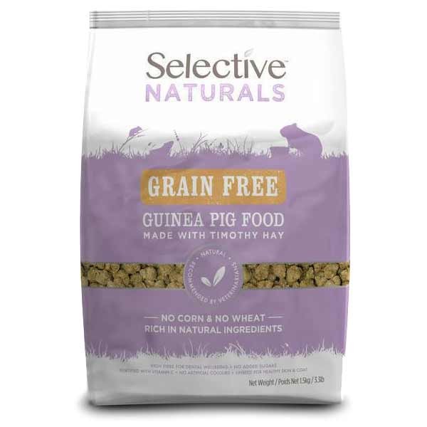 Supreme Selective Naturals Grain Free Guinea Pig Food 1.5kg 1 Supreme Selective Naturals Grain Free Guinea Pig Food 1.5kg