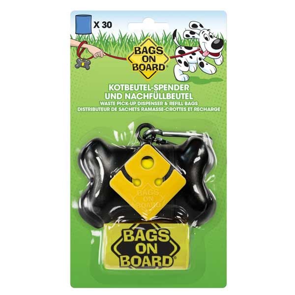 Bags On Board Bone Dispenser Black +30 Bags 1 Bags On Board Bone Dispenser Black +30 Bags