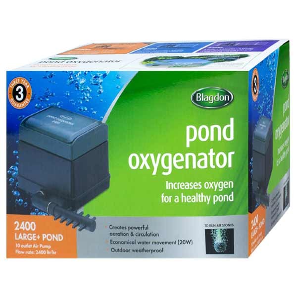 Blagdon Pond Oxygenator 2400 1 Blagdon Pond Oxygenator 2400