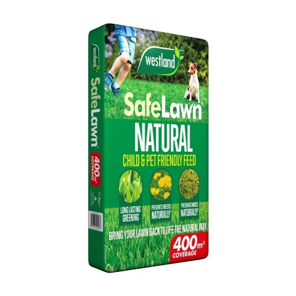SafeLawn Natural Lawn Seed Child & Pet Friendly 400m2 Bag