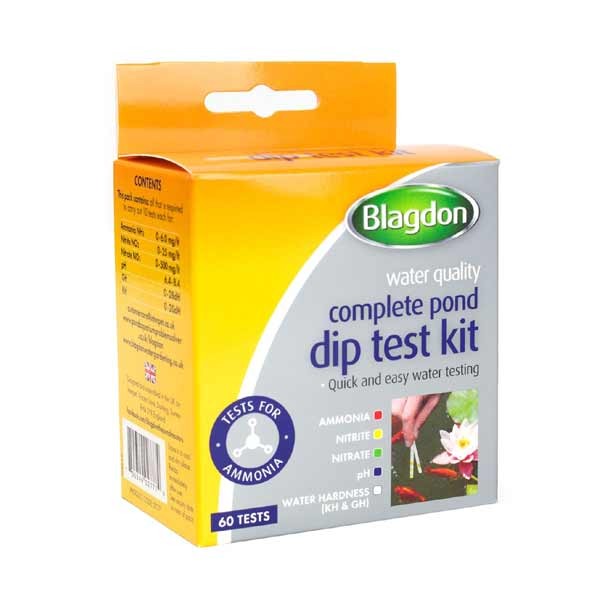 Blagdon Complete Pond Dip Test Kit 60 tests 1 Blagdon Complete Pond Dip Test Kit 60 tests