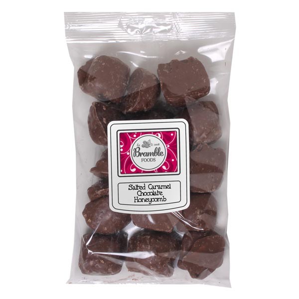 Bramble Foods Salted Caramel Honeycomb Confectionery Bag 1 Bramble Foods Salted Caramel Honeycomb Confectionery Bag