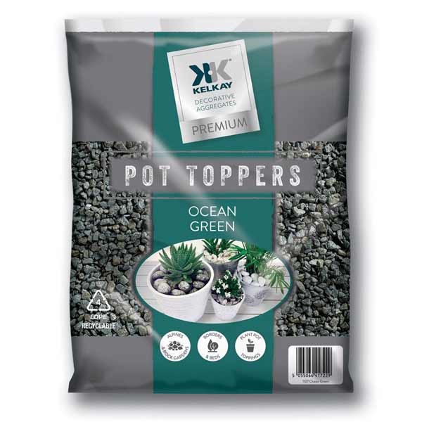 Pot Topper Ocean Green Handy Pack 1 Pot Topper Ocean Green Handy Pack