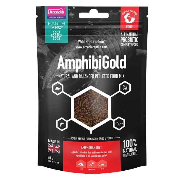 Arcadia Earth Pro Amphibi Gold 80g 1 Arcadia Earth Pro Amphibi Gold 80g