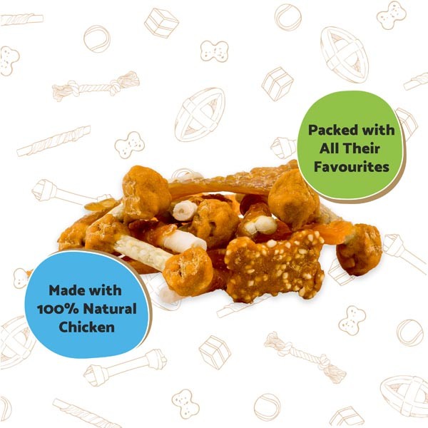 Good Boy Chicken Variety Pack Dog Treat 320g Dog Treat 2 Good Boy Chicken Variety Pack Dog Treat 320g Dog Treat - Image 2