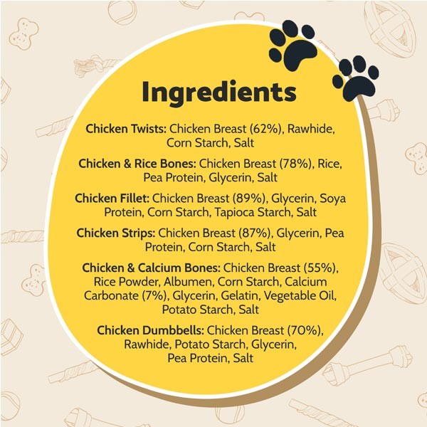 Good Boy Chicken Variety Pack Dog Treat 320g Dog Treat 4 Good Boy Chicken Variety Pack Dog Treat 320g Dog Treat - Image 4