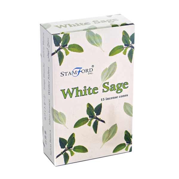 Stamford Incense Cones White Sage 15 pack 1 Stamford Incense Cones White Sage 15 pack