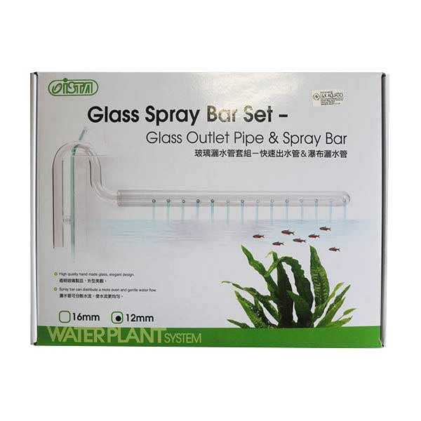 Ista Glass Spray Bar Set 12mm 1 Ista Glass Spray Bar Set 12mm