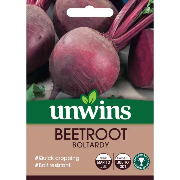 Unwins Beetroot Boltardy Seeds 1 Unwins Beetroot Boltardy Seeds