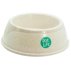 Dog Life Bioplastic Wheat Double Bowl 1250ml