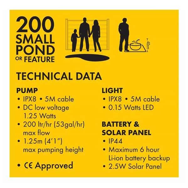 Blagdon Liberty Pond or Feature Pump & LED Light 6 Blagdon Liberty Pond or Feature Pump & LED Light - Image 6