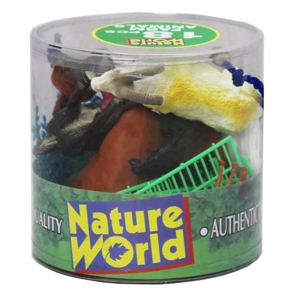 18pc Wild Animals In Tub 1 18pc Wild Animals In Tub