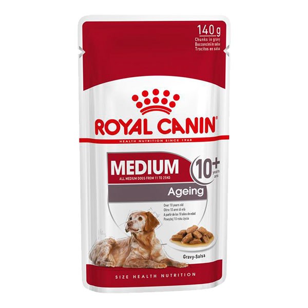 Royal Canin Medium Ageing 10+ 140g Wet Dog Food 1 Royal Canin Medium Ageing 10+ 140g Wet Dog Food