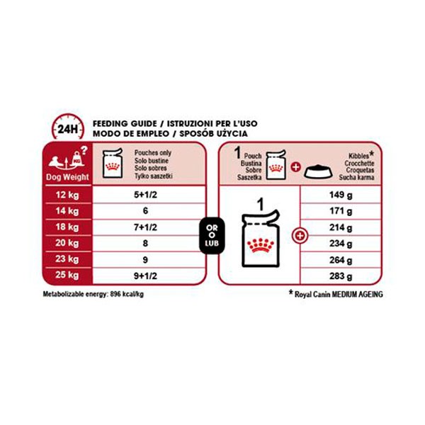 Royal Canin Medium Ageing 10+ 140g Wet Dog Food 3 Royal Canin Medium Ageing 10+ 140g Wet Dog Food - Image 3
