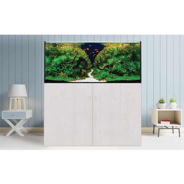 AquaSys 300 Soft Matt White Aquarium & Cabinet 2 AquaSys 300 Soft Matt White Aquarium & Cabinet - Image 2