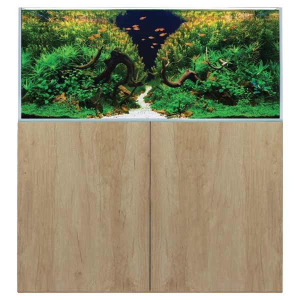 AquaSys 300 Natural Nebraska Oak Aquarium & Cabinet 1 AquaSys 300 Natural Nebraska Oak Aquarium & Cabinet