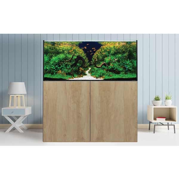 AquaSys 300 Natural Nebraska Oak Aquarium & Cabinet 2 AquaSys 300 Natural Nebraska Oak Aquarium & Cabinet - Image 2