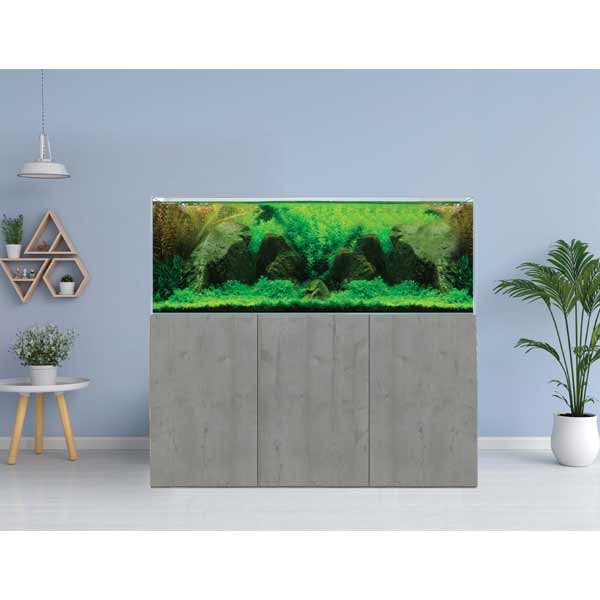AquaSys 395 Boston Concrete Aquarium & Cabinet 2 AquaSys 395 Boston Concrete Aquarium & Cabinet - Image 2