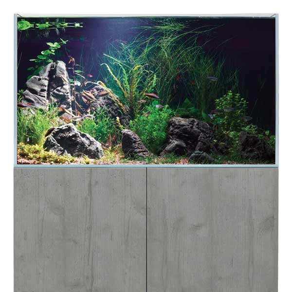 AquaSys 230 Boston Concrete Aquarium & Cabinet 2 AquaSys 230 Boston Concrete Aquarium & Cabinet - Image 2