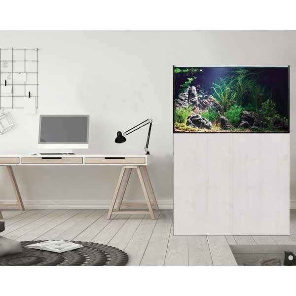 AquaSys 230 Soft Matt White Aquarium & Cabinet 3 AquaSys 230 Soft Matt White Aquarium & Cabinet - Image 3
