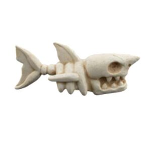 Betta Small Shark Skeleton Décor